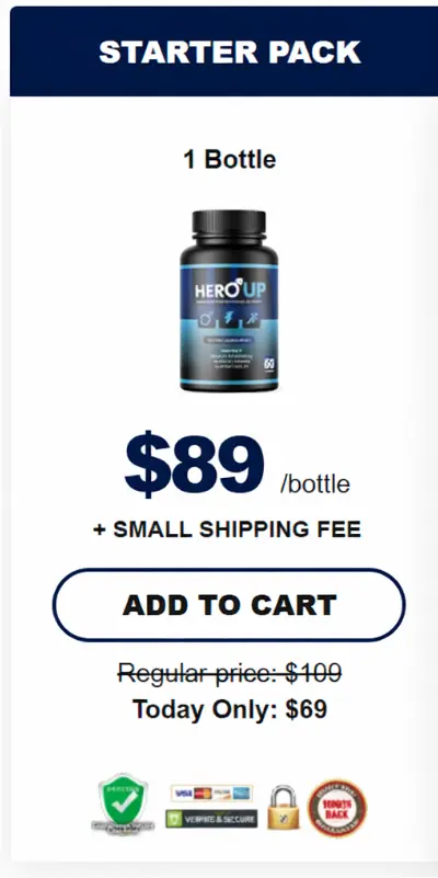 HeroUP one bottle